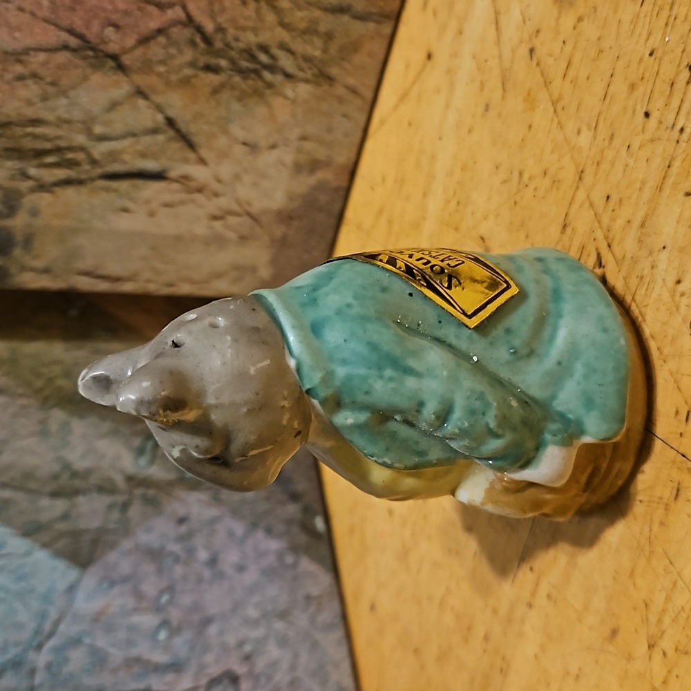 Royal Albert Beatrix Potter- Samuel Whiskers Salt and Pepper Shakers - Picture 3 of 8